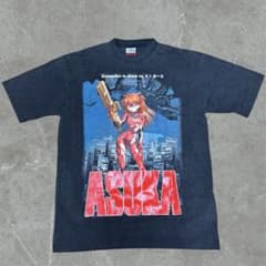 在庫ラス1 超希少 AKIRA Tシャツ アスカパロディ EVANGELION - メルカリ