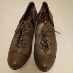 Dona Miss パンプス 23cm 3E ヒール5cm ハイヒール 茶色のサムネイル