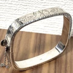 agete アガット シルバー バングル 【No.027管理番号】 - メルカリ