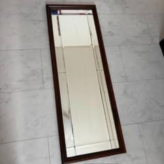 希少品★アンティーク アールデコ様式ミラー 姿見 壁掛け 古き佳き時代のお品！ 希少品☆アンティーク アールデコ様式ミラー 姿見 壁掛け 古き佳き時代