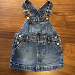 babyGAP デニムジャンバースカート　 2歳用のサムネイル