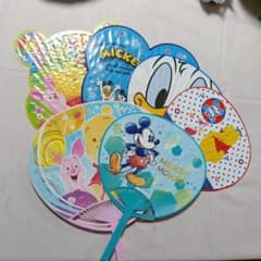 ディズニーキャラクター うちわ 5本セットのサムネイル
