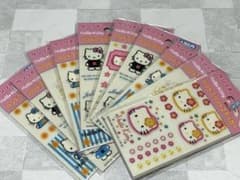 ハローキティ　Stickers, Nail Stickers, Heisei Retro, Sanrio