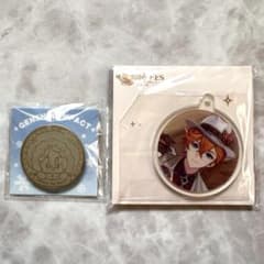 原神 タルタリヤ キーホルダー 缶バッジセット 公式正規品