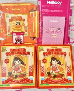 未開封2箱 限定BOX付き バーガー キングオブバーガー mellojoy 未開封2箱 限定BOX バーガー メロジョイ ハンバーガー mellojoy - メルカリ