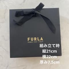 組み立て　FURLA ショップ袋 ショッパーのサムネイル