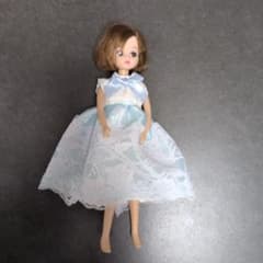 G252リカちゃんのワンピース ハンドメイド 22㌢、27㌢ドール服 - メルカリ