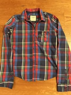 Abercrombie & Fitch チェック柄 長袖シャツ Sのサムネイル