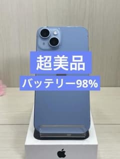 超美品・98％] iPhone 14 128GB ブルー SIMフリー - メルカリ