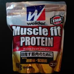 ウィダー マッスルフィット プロテイン ココア 900gのサムネイル