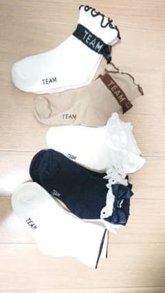 (値下げ)靴下 5足  ？～17cmくらいのサムネイル