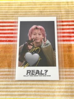 超特急 シューヤ ミニフォト サイン REAL? - メルカリ
