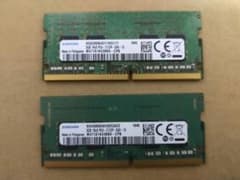 処分！PC4 8GBメモリ 2枚セット  ノートパソコンのサムネイル