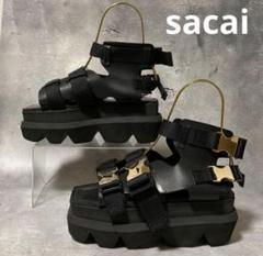 sacai サカイ （39） プラットフォーム 厚底サンダル 20SS 即