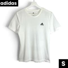 adidas グラフィック Tシャツ❣️美品❣️PARIS バックプリント S 白のサムネイル