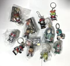 仮面ライダー フィギュア＆キーホルダー大量セット 正義の系譜特典付