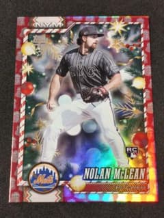 マクリーン RC メッツ 2026 Topps Holiday 赤