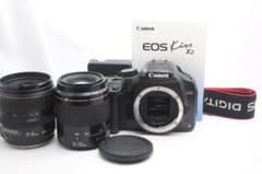 ★極上美品★Canon キャノン EOS Kiss X2 望遠Ｗズームレンズのサムネイル