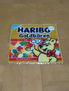 未使用*限定*FEILER HARIBO ゴールドベア タオル、巾着セット