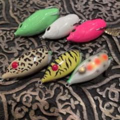 雷魚フロッグ コヨーテJr シャフロッグ他 未使用 - メルカリ