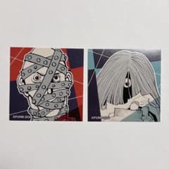 HUNTER×HUNTER 스퀘어 스티커 보놀레노프 코르토피 2장 세트