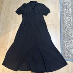ブラック シャツワンピース Mサイズのサムネイル