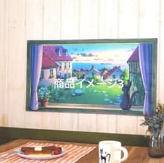 【新品・未開封】オリジナル壁窓 「ジジ、海が見えるよ」魔女の宅急便　複製原画 新品・未開封】オリジナル壁窓 「ジジ、海が見えるよ」魔女の宅急便