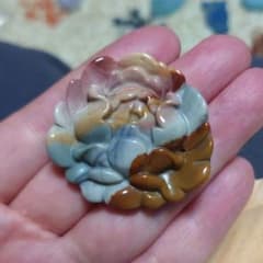 アラシャン瑪瑙 花 ブレスレットパーツのサムネイル
