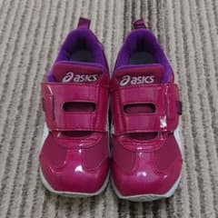 asics　アシックススクスク　アナと雪の女王2 コラボスニーカー17．5センチのサムネイル