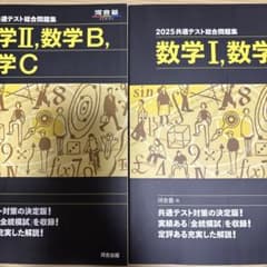 新品未使用　2025共通テスト総合問題集　数学 I, A / II, B, Cのサムネイル
