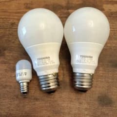 TOSHIBA LED電球 2個セット 豆電球LED 1個 - メルカリ