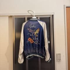 【レア】goa ゴア ユーズド加工 CUBA エンブロイダリー スカジャン レア】goa ゴア ユーズド加工 CUBA エンブロイダリー スカジャン