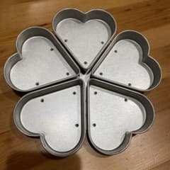 ハートマフィン型♡バレンタイン♡手作り♡新品未使用‼︎のサムネイル