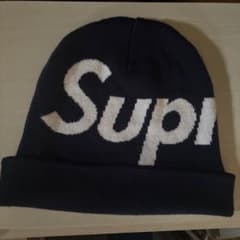 supremeビーニーネイビーのサムネイル