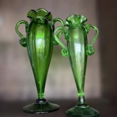 琉球ガラス村 作家作品 ガラス鉢 小鉢 赤 オレンジ 沖縄 ガラス工芸