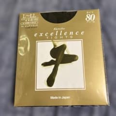 Kanebo excellence タイツ 80デニール L-LL 黒のサムネイル