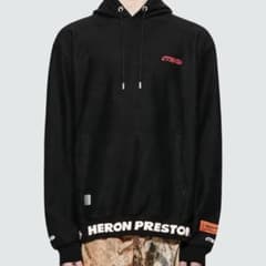 定価8.5万 Helon Preston ヘロンプレストン パーカー ブラック - メルカリ