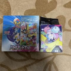 ポケカバトルパートナーズ 新品未開封シュリンク付ナンジャモプロモデッキケース付きのサムネイル