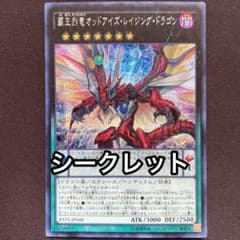 覇王烈竜オッドアイズ・レイジング・ドラゴン　シークレット　シク