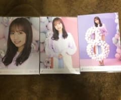 乃木坂46 生写真 新内眞衣 8th Anniversary 3種 コンプのサムネイル