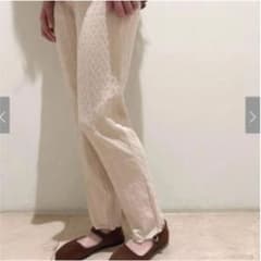mystic 【値下げ！】エフォートレスパンツ ケーブルリブパンツのサムネイル