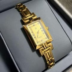 希少★ジバンシー ビンテージ 4G クォーツ腕時計 ゴールド 箱、ギャンティ付属 GIVENCHY（ジバンシィ） MILLESIME 2000 西暦2000年記念モデル REG