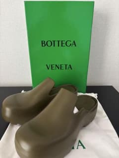 BOTTEGA VENETA クロッグサンダル オリーブグリーン　43 BOTTEGA VENETA クロッグサンダル オリーブグリーン 43 - メルカリ
