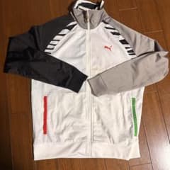 PUMA プージャ　アシメントリーデザイン　ジャージトップス