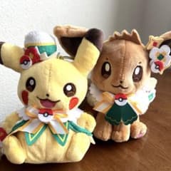 限定　ポケパークカントーPoKePARK KANTO ピカチュウ&イーブイのサムネイル