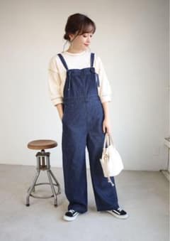 デニムサロペット♡てらさん　terawear emu LLのサムネイル