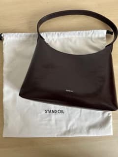 STAND OIL プランプバッグ ブラウン