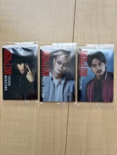 HIGH&LOW ウエハースカード　村山良樹　小田島有剣　九十九のサムネイル
