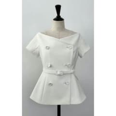 sheller/シェリエ/off shoulder jacket topsのサムネイル