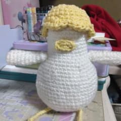 ハンドメイド あみぐるみ ひよこのサムネイル